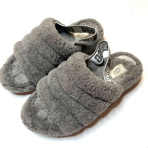 Ugg Fluff Yeah Slides Slippers sling back Size 7